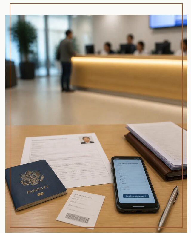 Запись в визовый центр в Сосновом Боре для подачи документов