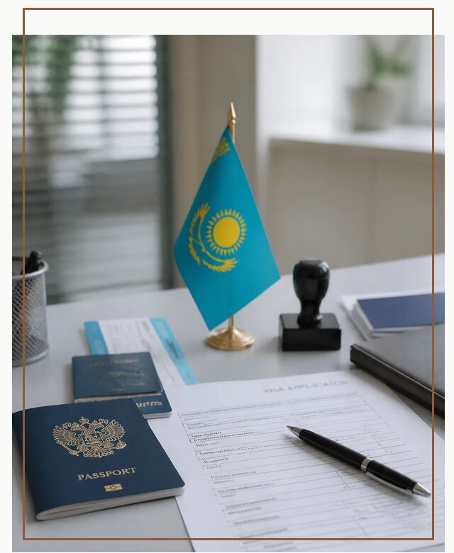 Оформление визы в Казахстан для поездки и работы в Сосновом Боре