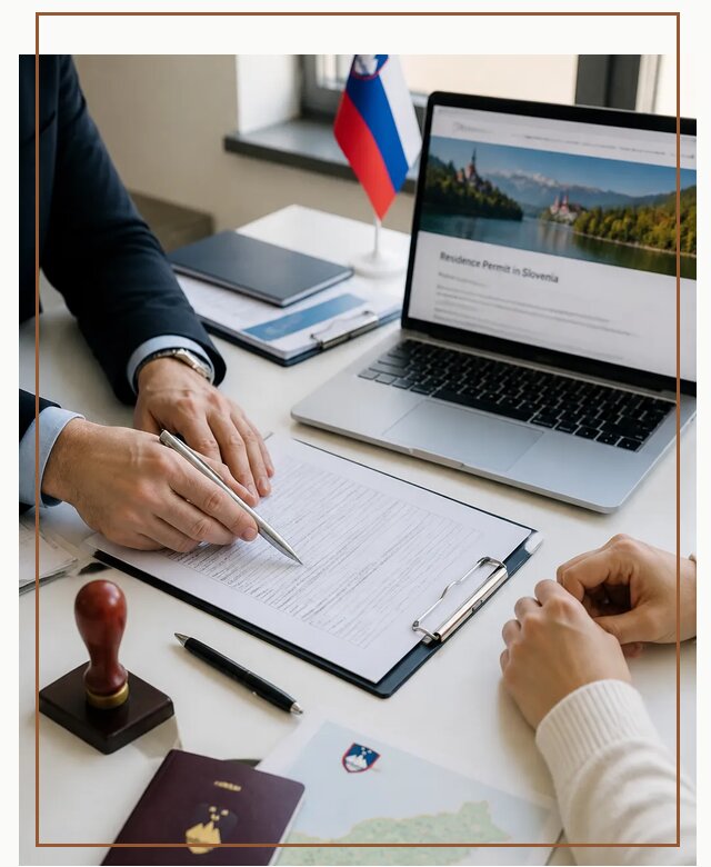 Оформление вида на жительство в Словении под ключ в Сосновом Боре