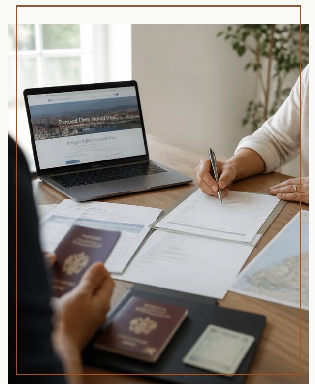 Оформление Digital Nomad и ВНЖ Португалии в Сосновом Боре